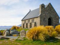 Church at Lake Tekapo New Zealand