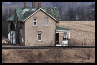 Abandoned house and farm, outside of Toronto.