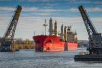 In the Welland Canal