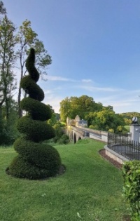 Milton Lockhart Gatehouse and Bridge across the River Clyde
