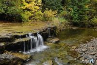 Lower Autrain Falls, Michigan USA