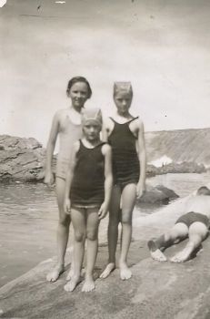 On holiday. 1945