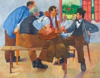 Max Buri (Swiss, 1868–1915), Das Tapfere Schneiderlein (The Brave Little Tailor) (1913)