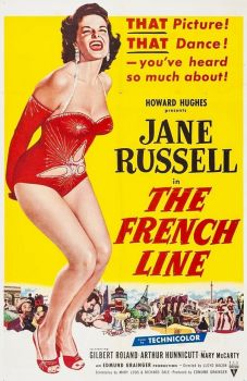 THE FRENCH LINE - JANE RUSSELL - 1953 POSTER