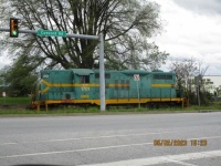 This is a picture of the York Rail diesel engine in Pennsylvania