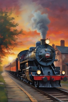 Mudpuppy All Aboard! Train Station Puzzle – 64 Teile Such- & Find-Spiel