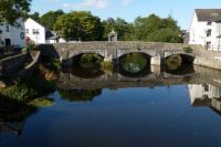 Haverfordwest old bridge from new library