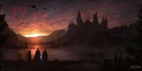 Hogwarts Sunset