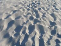 Light-gray sands of Rena Majore, Sardinia