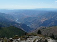 Looking Down into Hells Canyon, Idaho Side #2