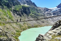Trift Bridge -  Switzerland - Copied from Internet.