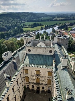 (ಠಿᴗಠಿ)⨇ View from the chateau tower ⨇(ಠಿᴗಠಿ)