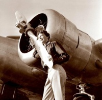 Amelia Earhart ( real picture )