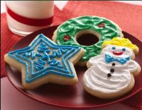 Easy holiday cutout cookies