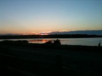 sun setting in Cape Cod!