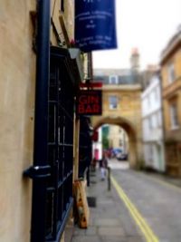 Street in Bath, England "miniaturized"