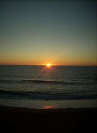 Sunset in Anglet (Pyrénées-atlantiques)- France