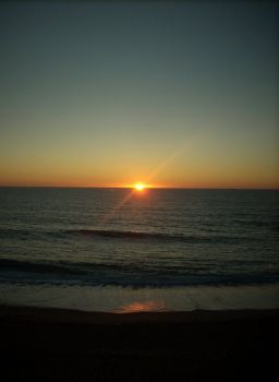 Sunset in Anglet (Pyrénées-atlantiques)- France