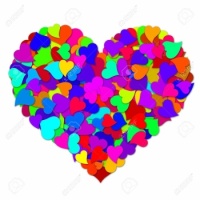 Colored Hearts
