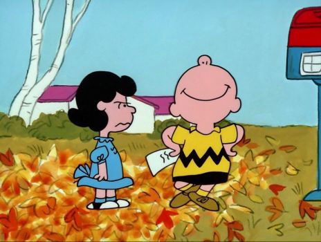 Solve Happy Charlie Brown jigsaw puzzle online with 80 pieces