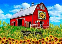 Sunflower Barn Quilt