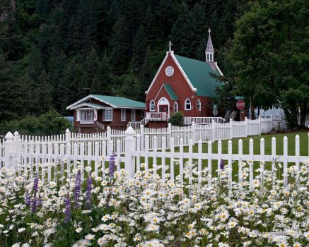 Church in Kenai Peninsula, Alaska