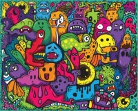 Halloween Doodle Monsters