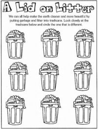 Trash Can - Find the ONE that is different ... (answer link inside)