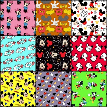 Solve Mickey Mouse patterns jigsaw puzzle online with 324 pieces