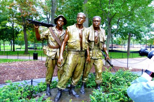 "The Three Soldiers", Viet Nam War Memorial, Washington, DC