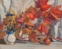 Leaves and Flowers,  James Edward Hervey MacDonald ,1916