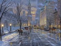 A Winter Stroll - by Robert Finale