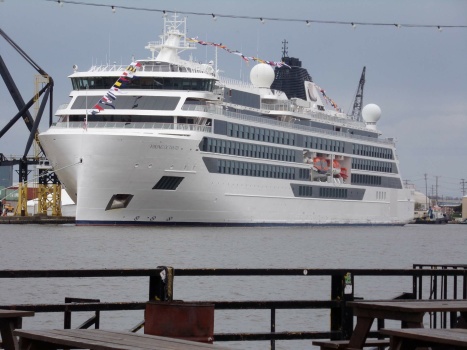 Cruise Ship Viking Octantis at Milwaukee, WI