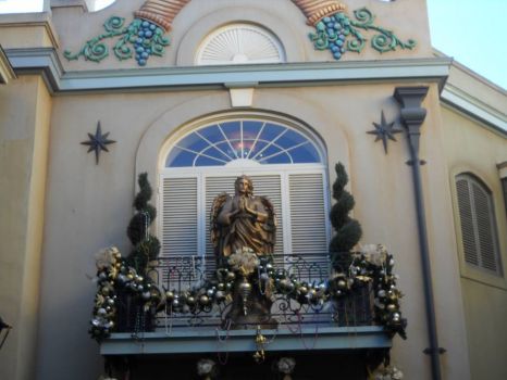 New Orleans Disneyland at Christmas