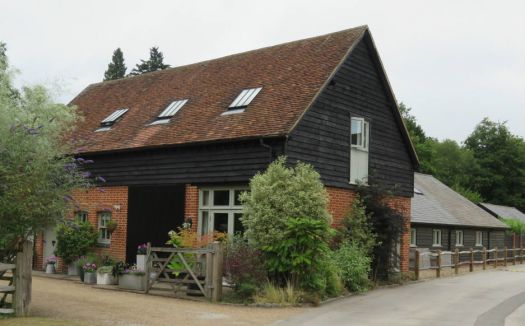 Converted barn and cow shed