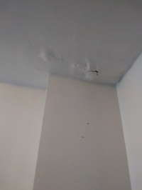 Water leak in ceiling