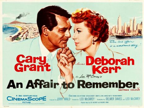 Solve AN AFFAIR TO REMEMBER - 1957 UK POSTER - CARY GRANT & DEBORAH