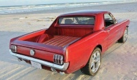 1965 Ford Mustang Ranchero “Mustero” red