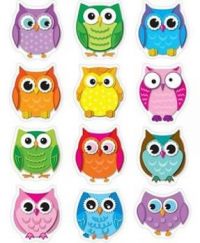 More Colorful Owls