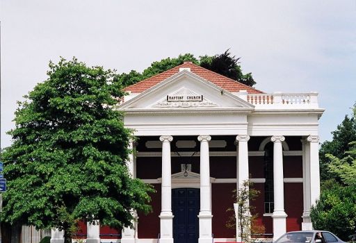 Oxford Terrace Baptist Church before the Feb 22nd Earthquake in Christchurch.