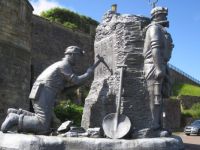 Miner's Memorial, Whitehaven, Cumbria