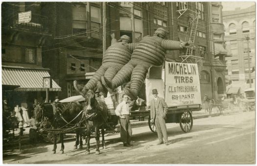 Vintage 1904 Michelin Man