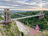 Clifton Suspension Bridge over the Avon Gorge in Bristol