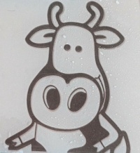 Cartoon cow, part II