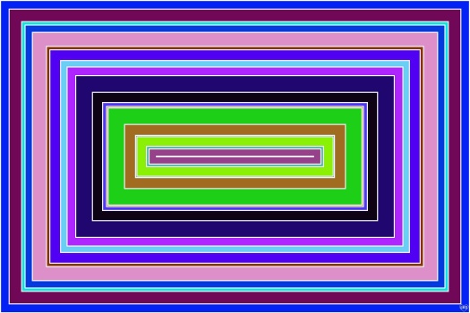 Solve Concentric Rectangles!! ~ H jigsaw puzzle online with 600 pieces