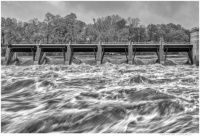 The Rain-Swollen Black River Dam in 600 Pieces
