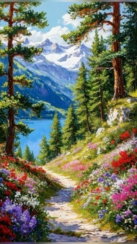 Tranquil Park Sunset Inspiration