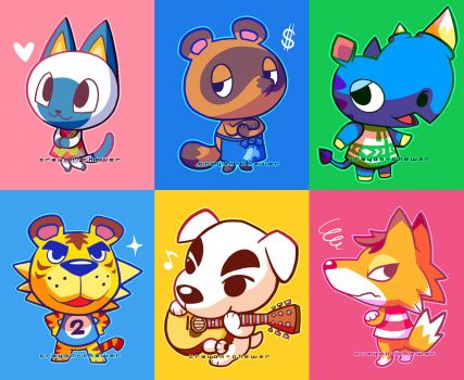 Solve Animal Crossing jigsaw puzzle online with 270 pieces