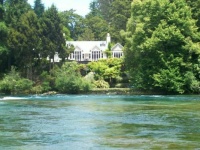 OVER LOOKING THE HUKA FALLS TAUPO NZ - 2008