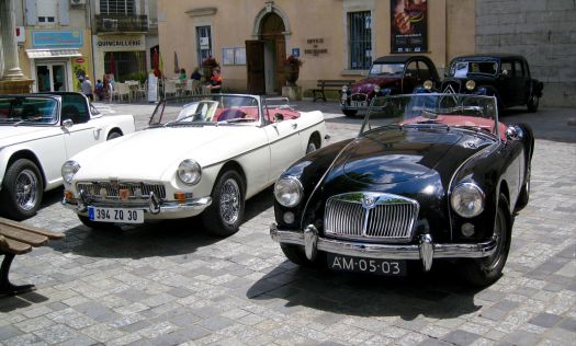 oldtimers in Anduze (Fr)